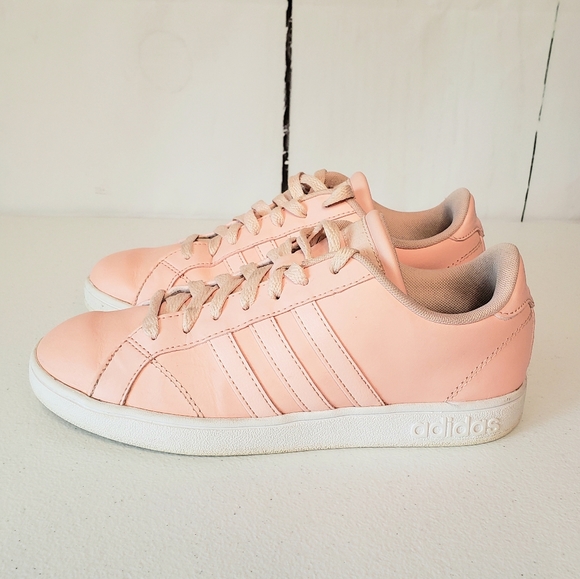 *SOLD*Adidas Neo Baseline Striped Leather Sneakers - Picture 9 of 11